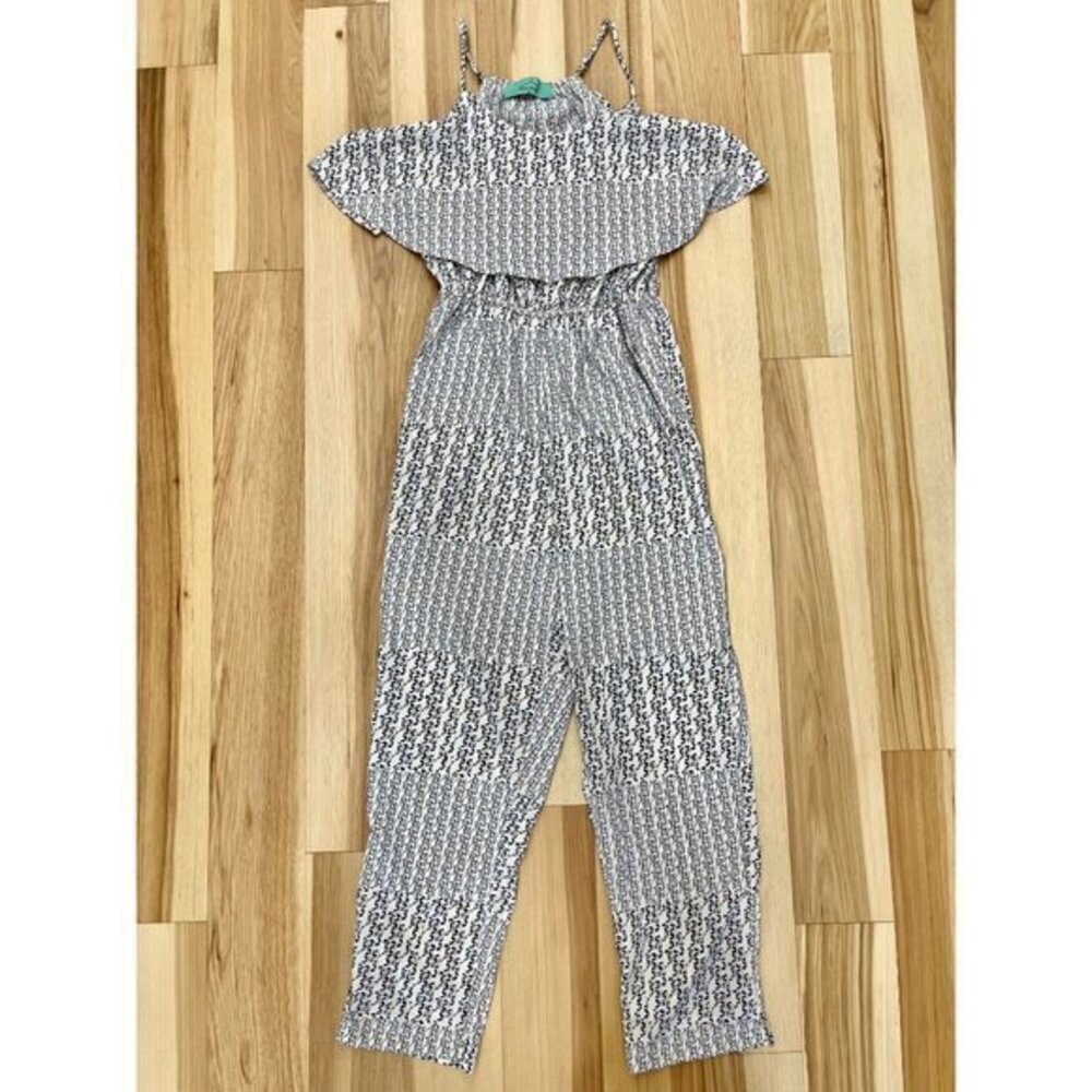 Haute Hanger Sleeveless Print Jumpsuit M